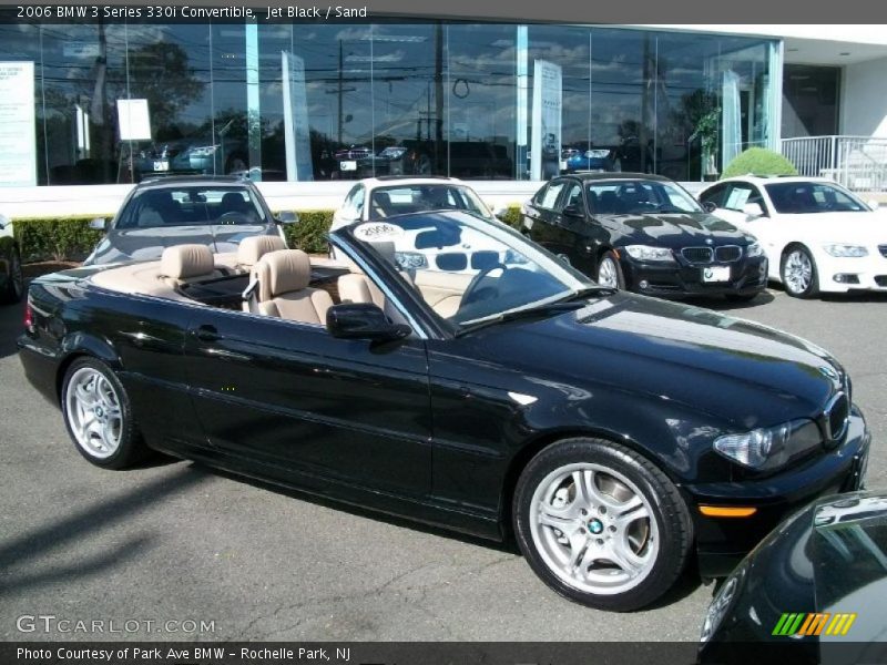 Jet Black / Sand 2006 BMW 3 Series 330i Convertible