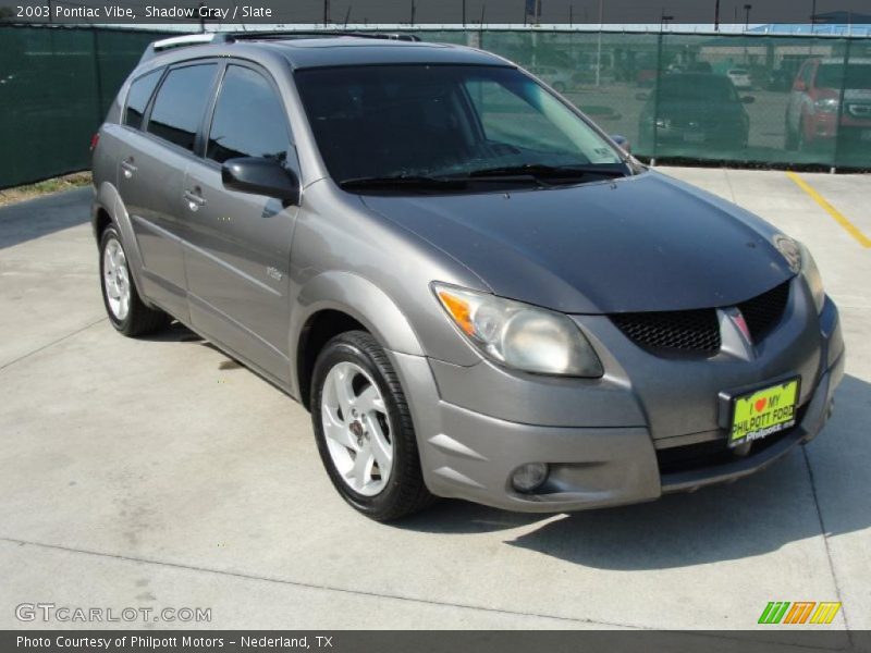 Shadow Gray / Slate 2003 Pontiac Vibe