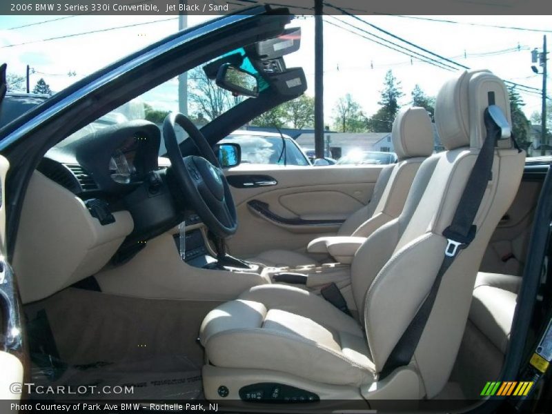 Jet Black / Sand 2006 BMW 3 Series 330i Convertible