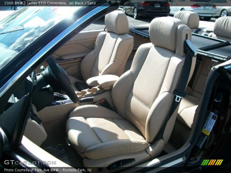 Jet Black / Sand 2006 BMW 3 Series 330i Convertible