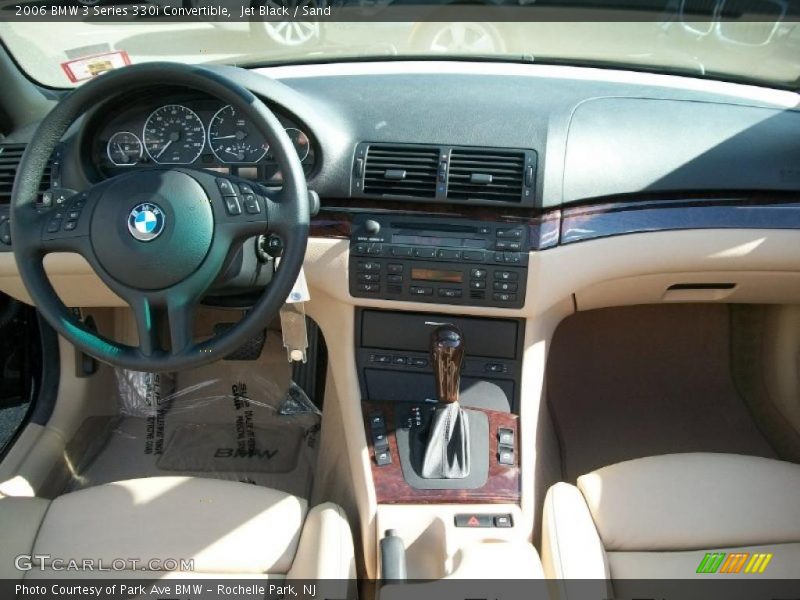 Jet Black / Sand 2006 BMW 3 Series 330i Convertible