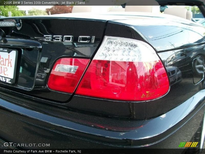 Jet Black / Sand 2006 BMW 3 Series 330i Convertible