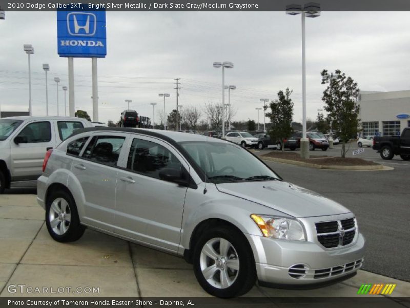 Bright Silver Metallic / Dark Slate Gray/Medium Graystone 2010 Dodge Caliber SXT