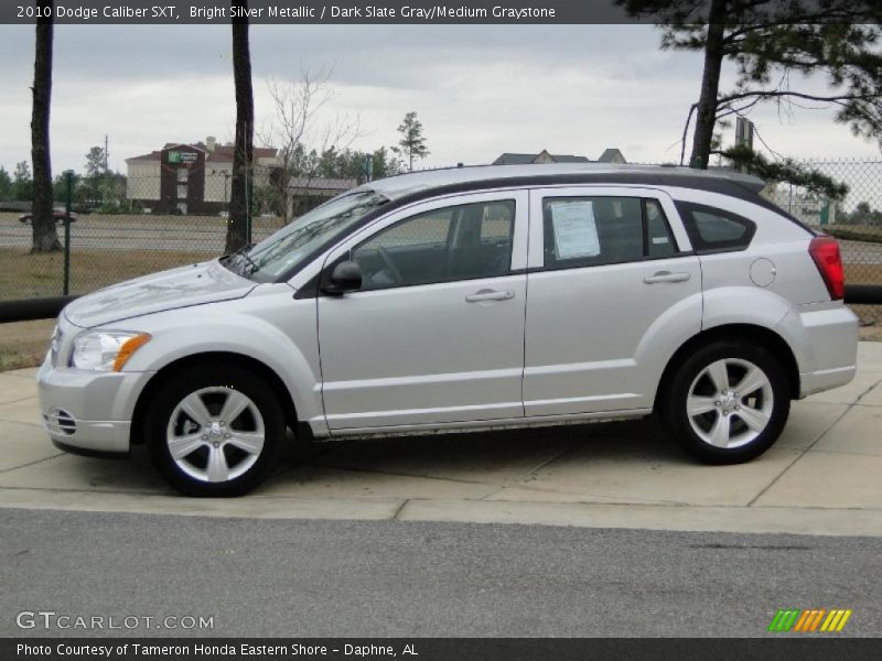 Bright Silver Metallic / Dark Slate Gray/Medium Graystone 2010 Dodge Caliber SXT