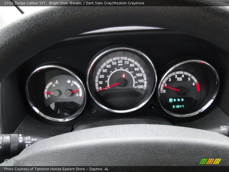 Bright Silver Metallic / Dark Slate Gray/Medium Graystone 2010 Dodge Caliber SXT