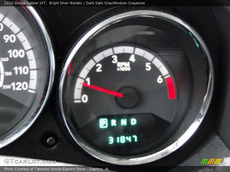 Bright Silver Metallic / Dark Slate Gray/Medium Graystone 2010 Dodge Caliber SXT