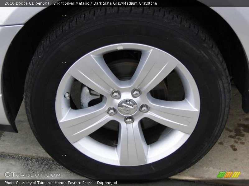 Bright Silver Metallic / Dark Slate Gray/Medium Graystone 2010 Dodge Caliber SXT