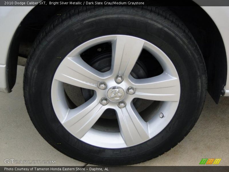 Bright Silver Metallic / Dark Slate Gray/Medium Graystone 2010 Dodge Caliber SXT