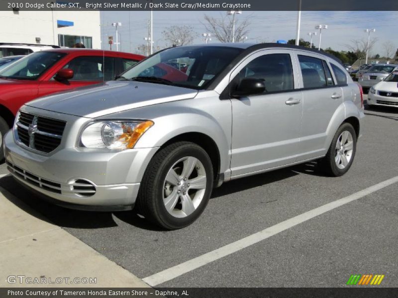 Bright Silver Metallic / Dark Slate Gray/Medium Graystone 2010 Dodge Caliber SXT