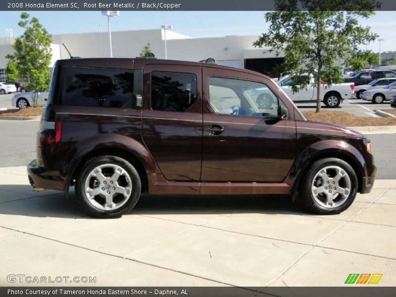 Root Beer Metallic / Black/Copper 2008 Honda Element SC