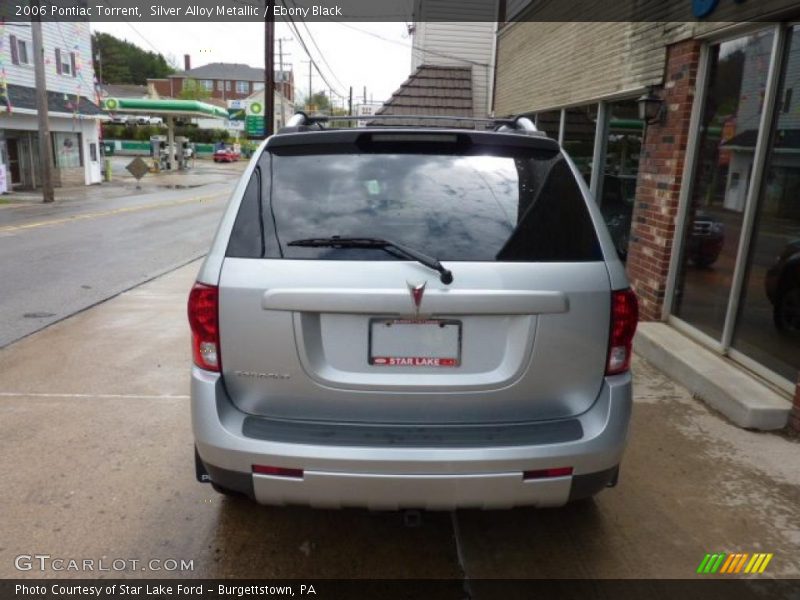 Silver Alloy Metallic / Ebony Black 2006 Pontiac Torrent