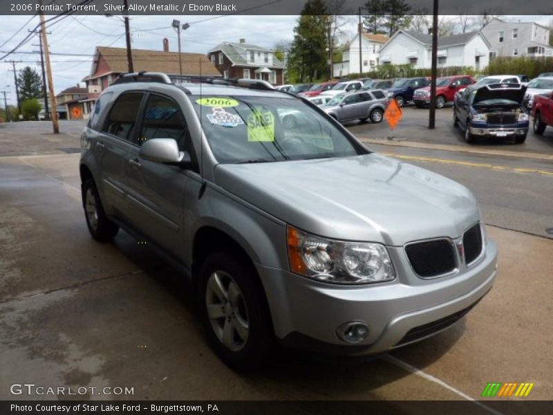 Silver Alloy Metallic / Ebony Black 2006 Pontiac Torrent