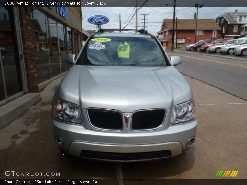 Silver Alloy Metallic / Ebony Black 2006 Pontiac Torrent