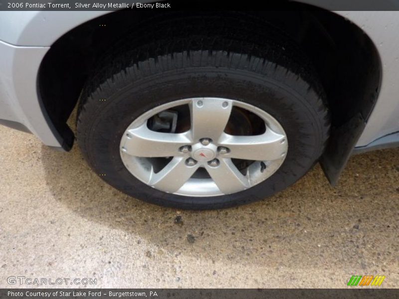 Silver Alloy Metallic / Ebony Black 2006 Pontiac Torrent