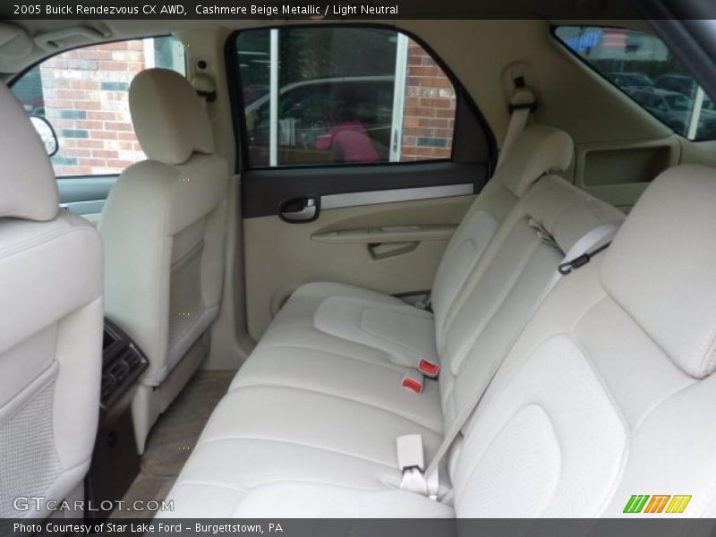 Cashmere Beige Metallic / Light Neutral 2005 Buick Rendezvous CX AWD