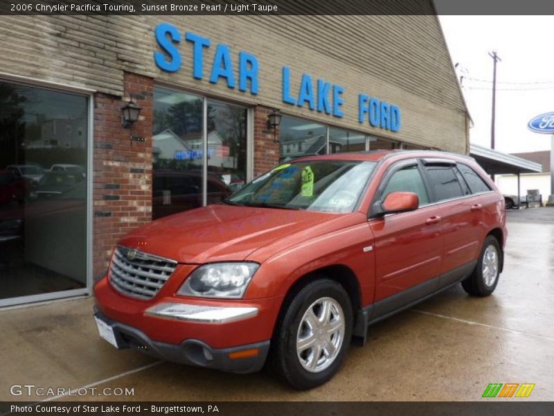 Sunset Bronze Pearl / Light Taupe 2006 Chrysler Pacifica Touring