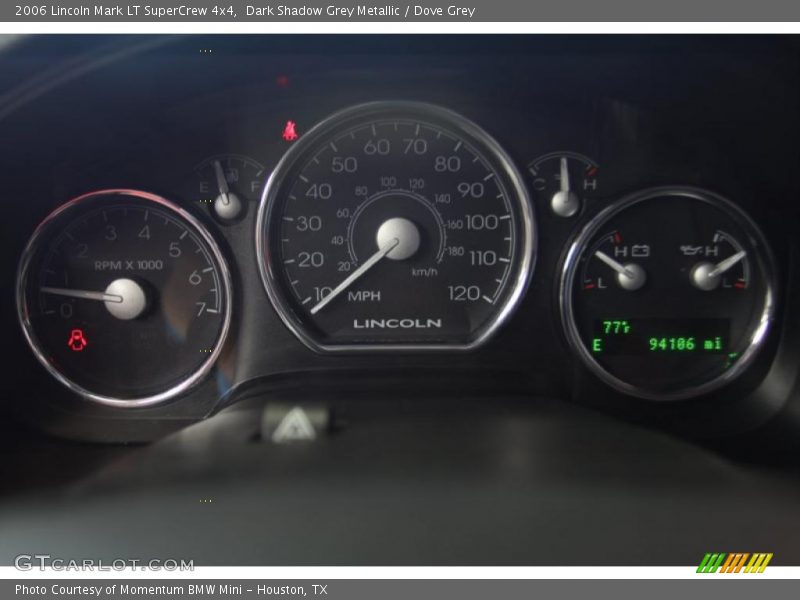  2006 Mark LT SuperCrew 4x4 SuperCrew 4x4 Gauges
