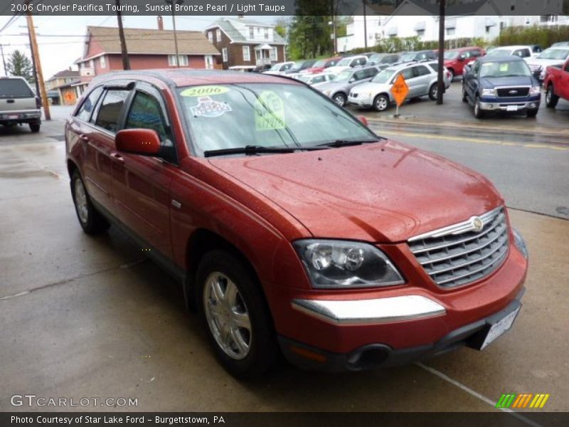 Sunset Bronze Pearl / Light Taupe 2006 Chrysler Pacifica Touring