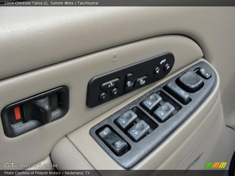 Summit White / Tan/Neutral 2004 Chevrolet Tahoe LS