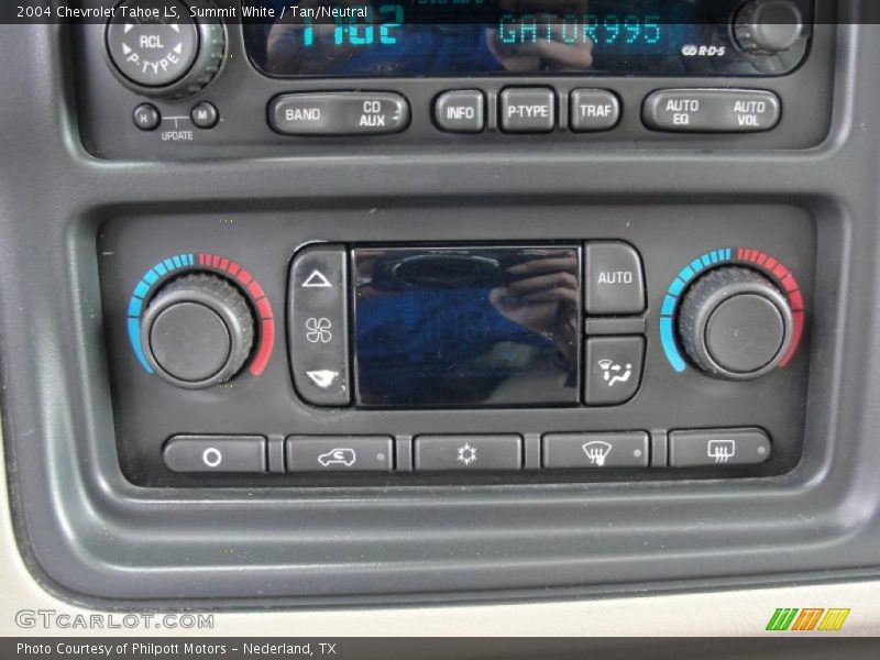 Summit White / Tan/Neutral 2004 Chevrolet Tahoe LS
