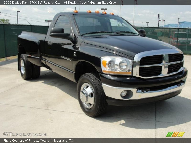 Front 3/4 View of 2006 Ram 3500 SLT Regular Cab 4x4 Dually