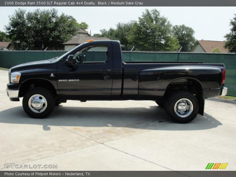 Black / Medium Slate Gray 2006 Dodge Ram 3500 SLT Regular Cab 4x4 Dually