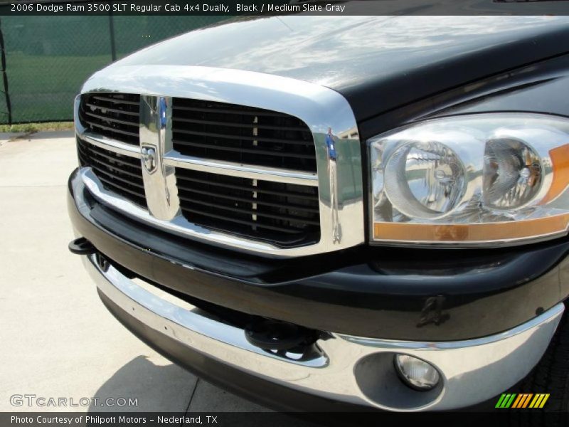 Black / Medium Slate Gray 2006 Dodge Ram 3500 SLT Regular Cab 4x4 Dually