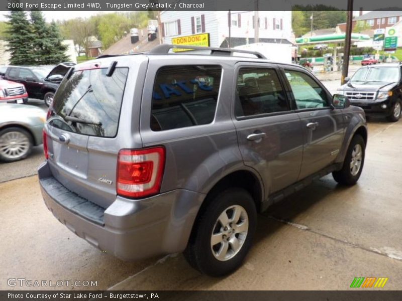 Tungsten Grey Metallic / Charcoal 2008 Ford Escape Limited 4WD