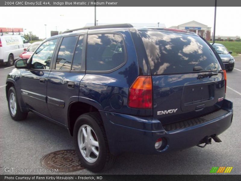 Indigo Blue Metallic / Medium Pewter 2004 GMC Envoy SLE 4x4