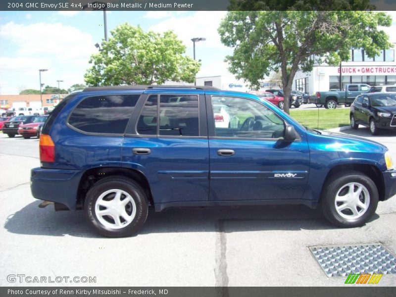 Indigo Blue Metallic / Medium Pewter 2004 GMC Envoy SLE 4x4