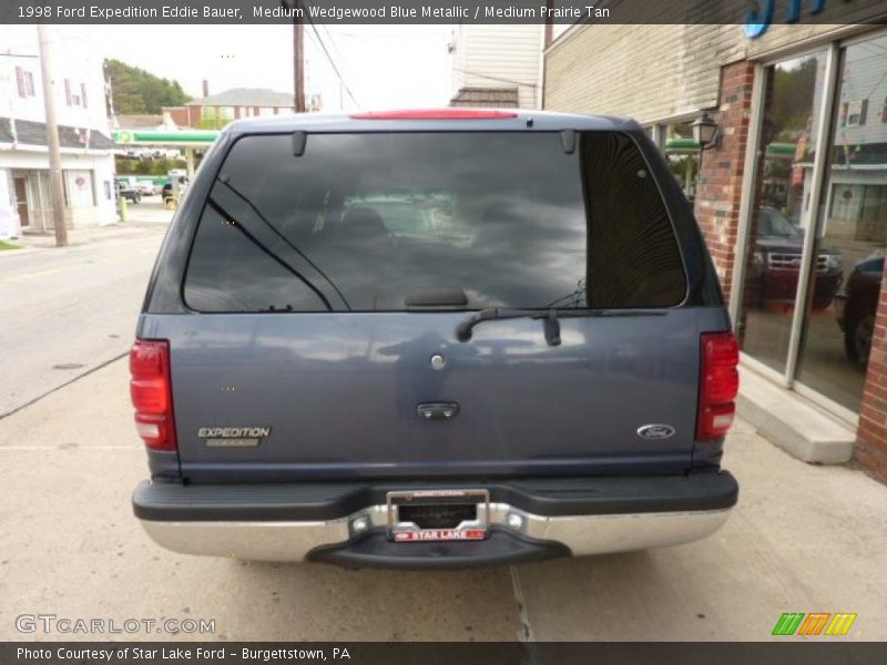 Medium Wedgewood Blue Metallic / Medium Prairie Tan 1998 Ford Expedition Eddie Bauer