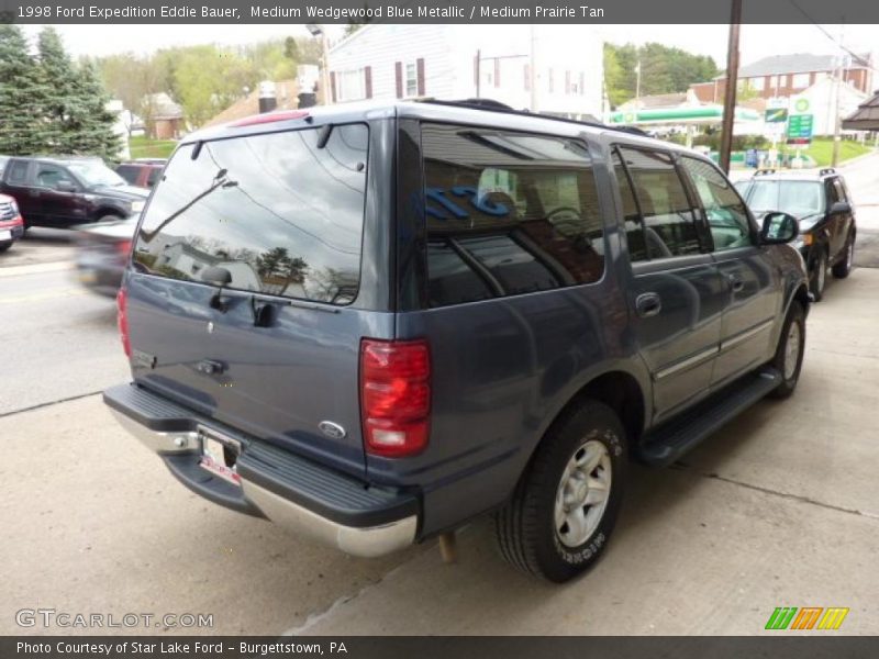 Medium Wedgewood Blue Metallic / Medium Prairie Tan 1998 Ford Expedition Eddie Bauer