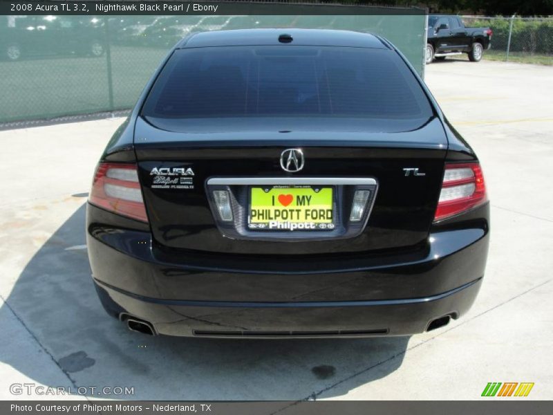 Nighthawk Black Pearl / Ebony 2008 Acura TL 3.2