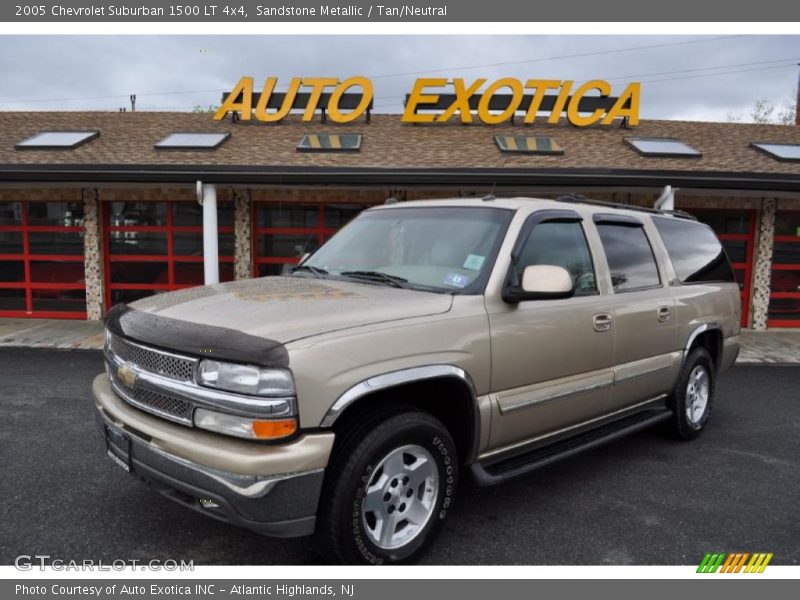 Sandstone Metallic / Tan/Neutral 2005 Chevrolet Suburban 1500 LT 4x4