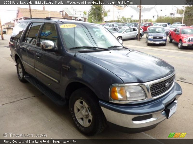 Medium Wedgewood Blue Metallic / Medium Prairie Tan 1998 Ford Expedition Eddie Bauer
