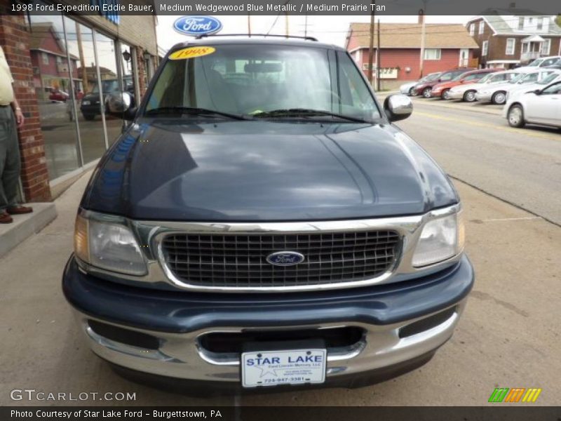 Medium Wedgewood Blue Metallic / Medium Prairie Tan 1998 Ford Expedition Eddie Bauer