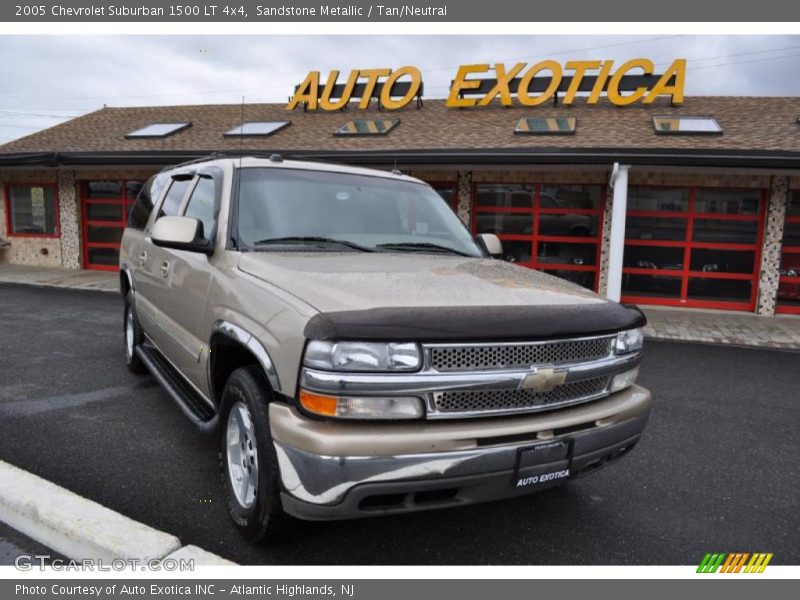 Sandstone Metallic / Tan/Neutral 2005 Chevrolet Suburban 1500 LT 4x4