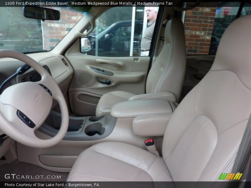 Medium Wedgewood Blue Metallic / Medium Prairie Tan 1998 Ford Expedition Eddie Bauer