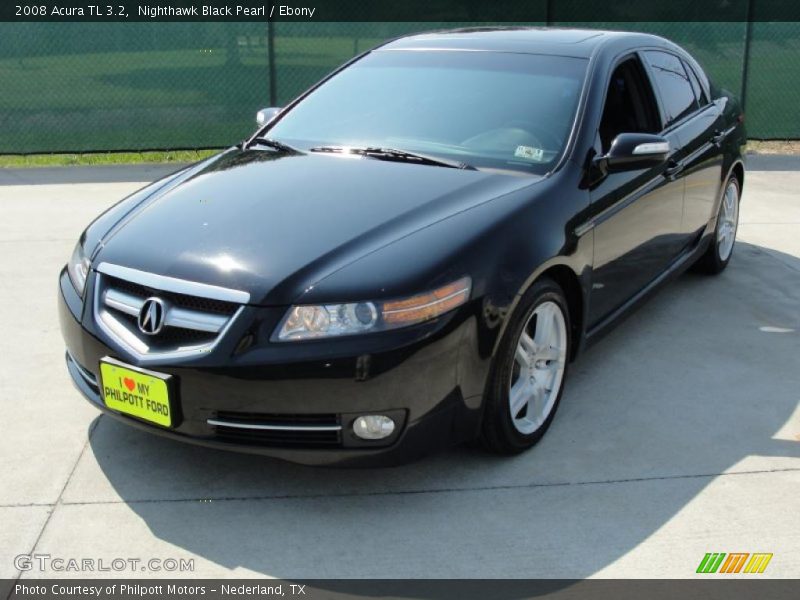 Nighthawk Black Pearl / Ebony 2008 Acura TL 3.2