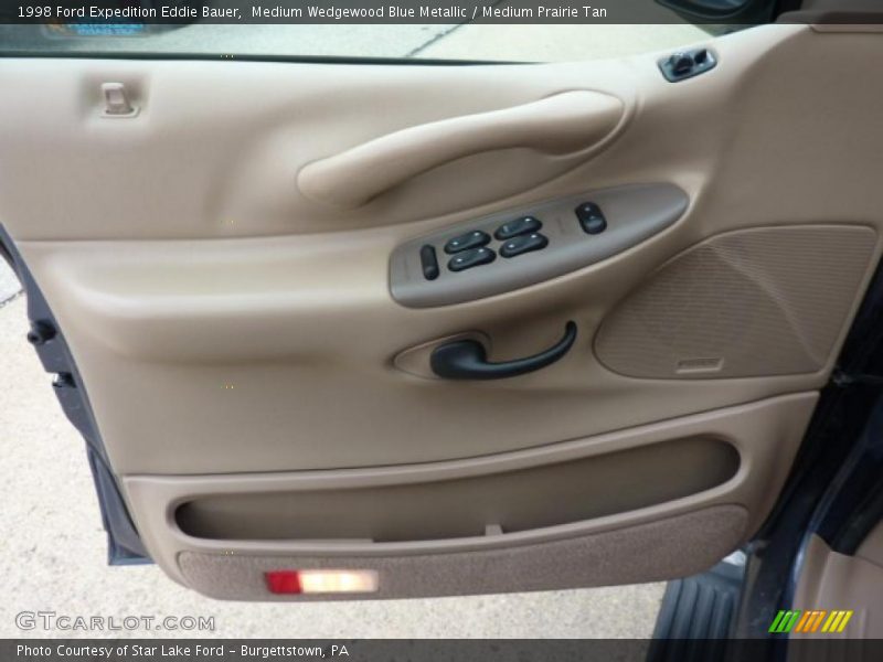 Medium Wedgewood Blue Metallic / Medium Prairie Tan 1998 Ford Expedition Eddie Bauer