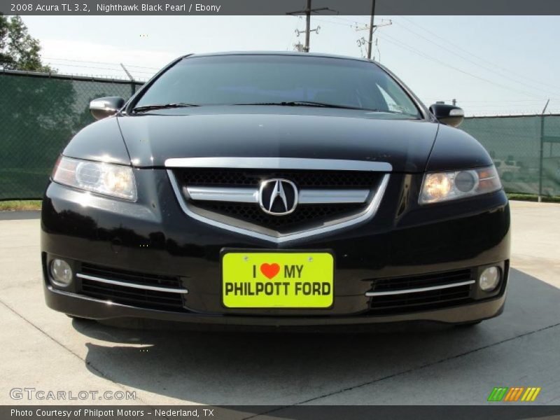 Nighthawk Black Pearl / Ebony 2008 Acura TL 3.2