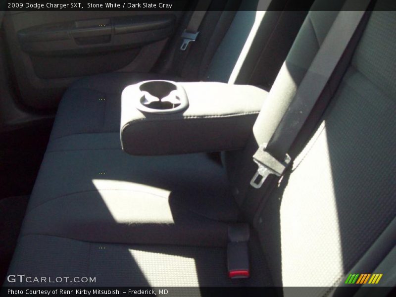 Stone White / Dark Slate Gray 2009 Dodge Charger SXT