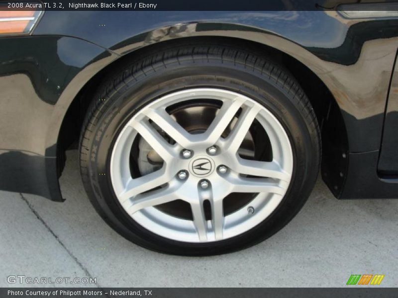 Nighthawk Black Pearl / Ebony 2008 Acura TL 3.2