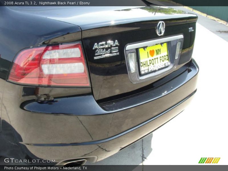 Nighthawk Black Pearl / Ebony 2008 Acura TL 3.2