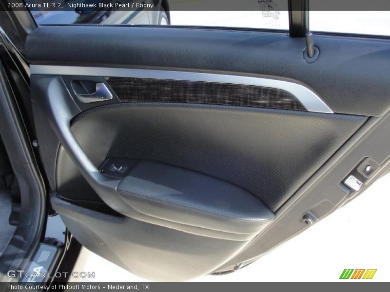 Nighthawk Black Pearl / Ebony 2008 Acura TL 3.2