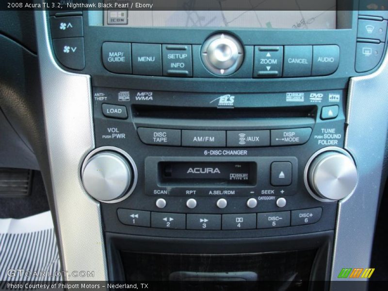 Nighthawk Black Pearl / Ebony 2008 Acura TL 3.2
