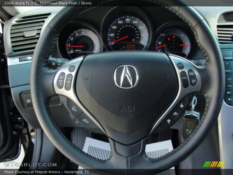 Nighthawk Black Pearl / Ebony 2008 Acura TL 3.2