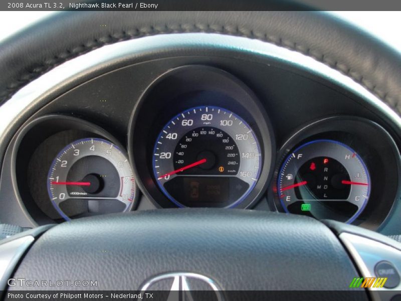Nighthawk Black Pearl / Ebony 2008 Acura TL 3.2