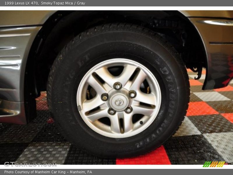 Smoky Topaz Mica / Gray 1999 Lexus LX 470