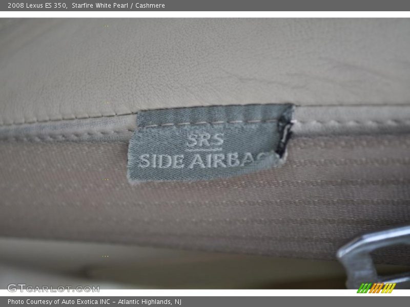 Starfire White Pearl / Cashmere 2008 Lexus ES 350